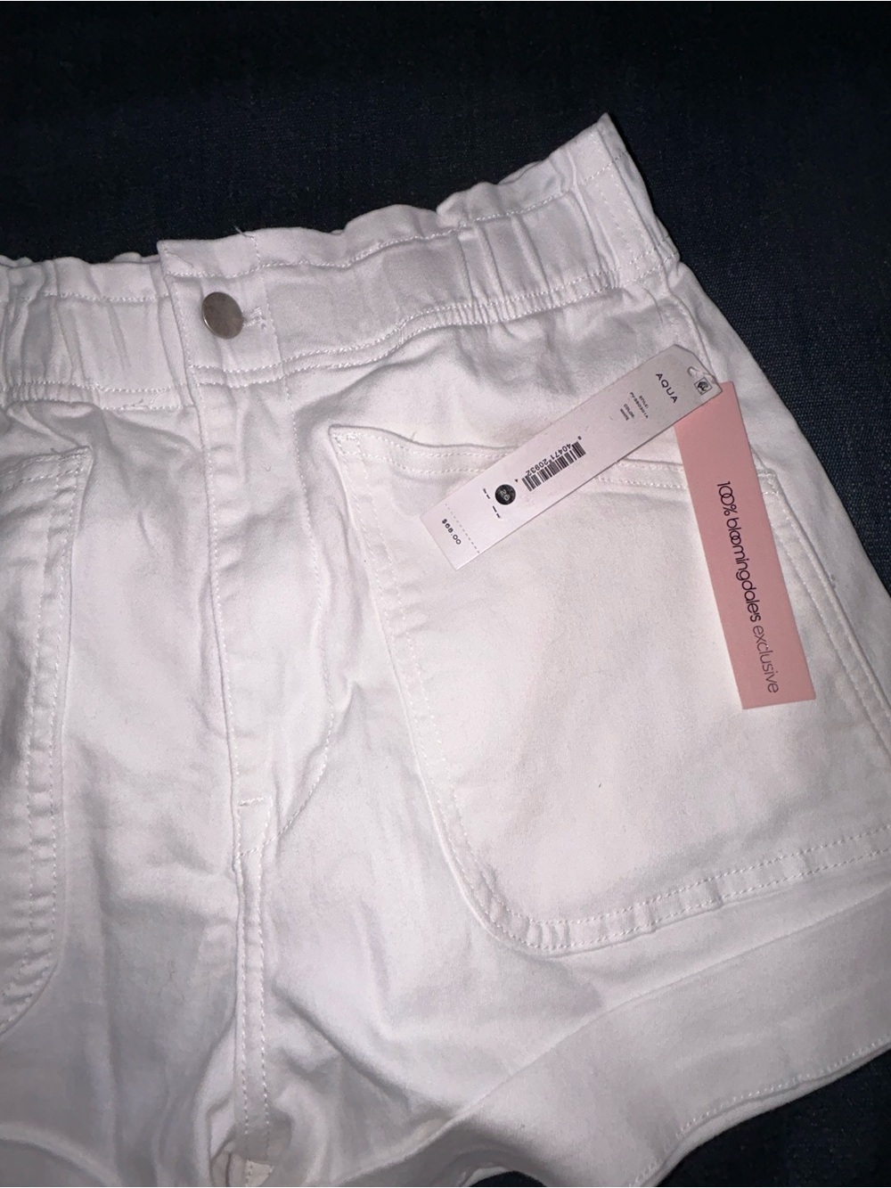 Aqua White Women’s Shorts Bloomingdale’s exclusive - Picture 6 of 10